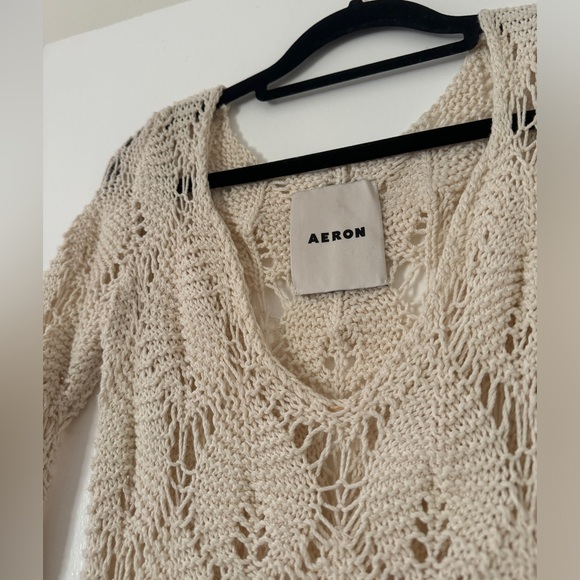 AERON SHELA DRESS CROCHET STYLE XXS - Picture 5 of 10